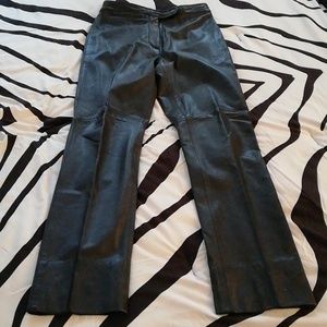 Leather pants